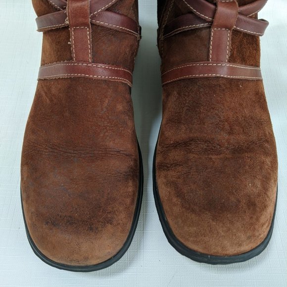 Clarks Artisan Collection Mid-calf Tan Boots 9.5M - Picture 6 of 12